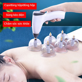 Cốc cupping chân không cupping thiết bị điện cupping súng áp lực âm súng không khí cupping cupping gói loại xả cupping sạc usb hộ gia đình làm đẹp loại bỏ độ nhăn cạo