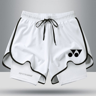 Quần short bóng rổ yonex 2024 mới quần short bóng rổ giả hai mảnh mỹ quần nam nữ quần thể thao chạy bộ quần short thể thao quần short thể thao quần short thể thao
