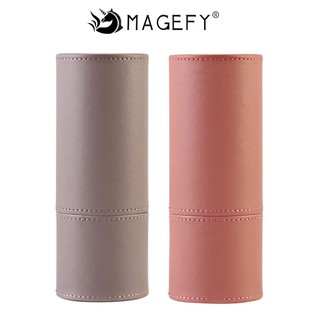 Hộp đựng cọ trang điểm da MAGEFY chuyên nghiệp