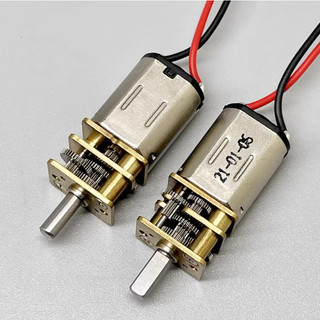 Động cơ giảm tốc N20 Động cơ giảm tốc 3-6V Động cơ DC Giảm bánh răng kim loại bằng thép nguyên chất