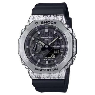 Đồng hồ nam thể thao chống nước GM-2100 Casio Octagonal Farm Oak