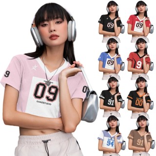 Sweetcool Croptop Jersey Croptop Áo thun có chất liệu mềm mại và mịn In Áo thể thao HOT TREND 2024