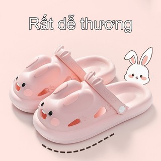 Dép thỏ hoạt hình dễ thương thời trang tại nhà Crocs dễ thương