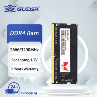 Máy tính xách tay GUDGA Ram DDR4 Memoria 4GB 8GB 16GB 32GB Bộ nhớ 2666MHZ Sodimm 1.2V 260Pin Kênh kép cho máy tính xách tay Máy tính xách tay