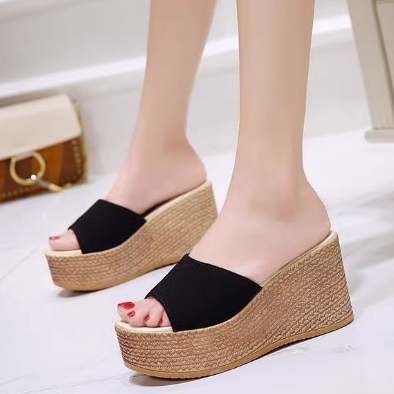 MOCHO dép sandal nữ dép bánh mì đế cao thời trang 2024 NEW B90H1WA