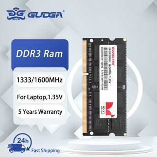 Gudga DDR3 / DDR3L RAM 2GB 4GB 8GB RAM 1333mhz 1600 MHz SODIMM Bộ nhớ máy tính xách tay 1.35V PC3L