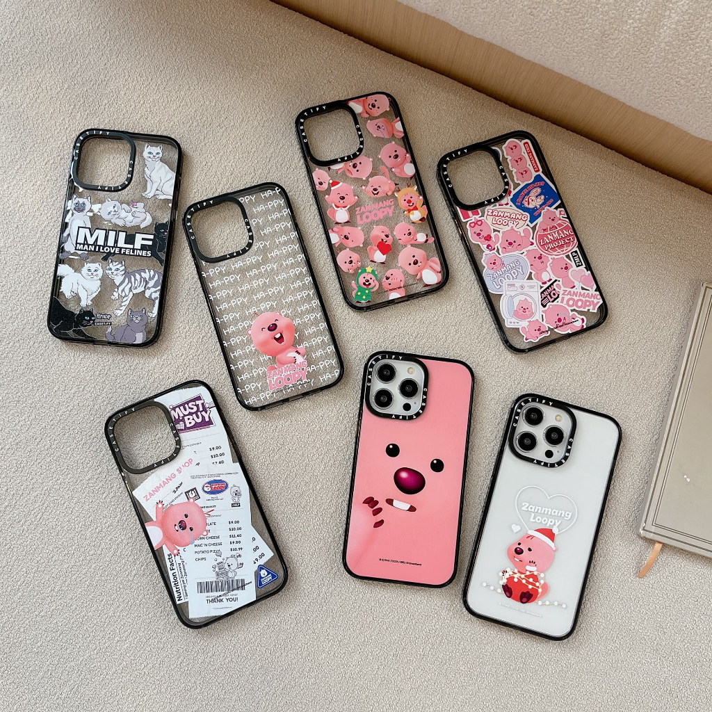 Ốp điện thoại CASETIFY Loopy cho iphone 15 Pro Max 15 Plus 14 Pro Max 14Plus i14 13 Pro Max i11 i13 