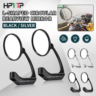 Gương chiếu hậu tròn với ốc vít 8/10mm phong cách cổ điển cafe racer