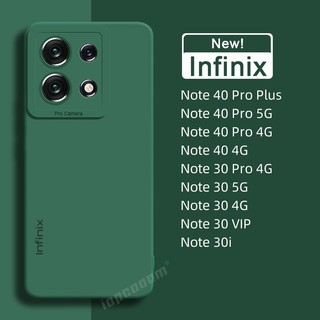Ốp điện thoại màu kẹo Macaron Tương thích Infinix Note 40 Pro Plus 30 30i VIP 4G 5G Vỏ bảo vệ Camera TPU