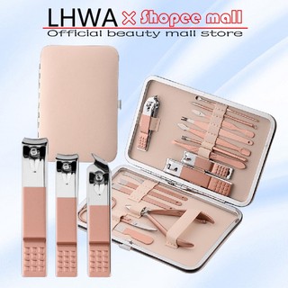 Bộ 16 dụng cụ cắt móng tay lhwa cắt móng tay, móng chân
