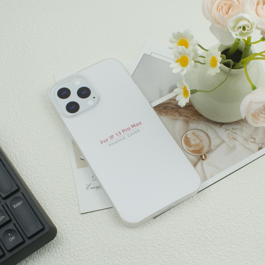 Dành Cho iPhone 15 pro max Ốp Lưng Trong Suốt iPhone 14 pro max Vỏ Cứng Mờ iPhone 13 pro max Vỏ Điện