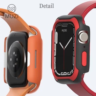 Ốp Lưng MỚI Cho Apple watch 41MM 45MM 44mm 40mm Series 9 8 7 6 5 4 Đồng Hồ Thông Minh full cover case Khung Nhựa THIN FIT Bảo Vệ 360 Độ