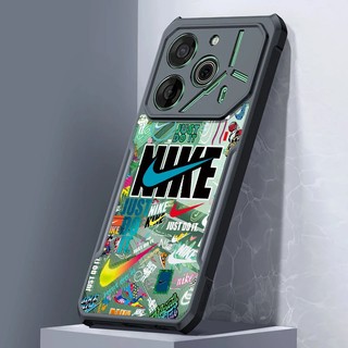 Ốp Điện Thoại Cho Tecno Pova 6 5 4 Pro Neo 3 2 Ốp Lưng Acrylic Niki Graffiti Trong Suốt
