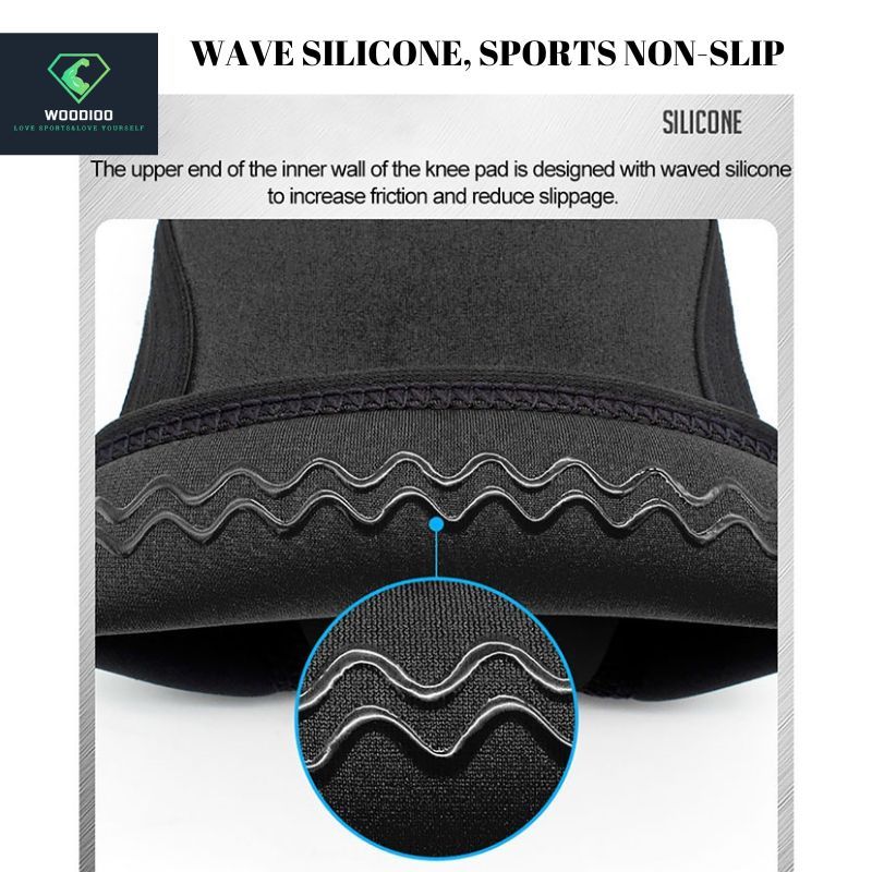 Đệm Đầu Gối Nén Neoprene 7mm Chuyên Nghiệp Hỗ Trợ Chơi Thể Thao