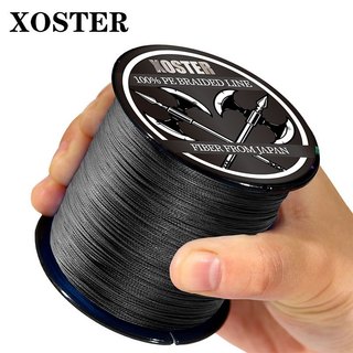 Xoster 150m 300M 4 sợi bện dây câu dây câu bền chắc dây câu Dyneema bện PE dây câu