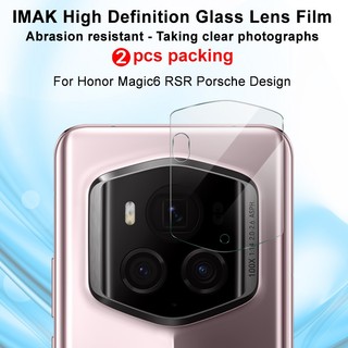 Imak Honor Magic 6 RSR Porsche Design 5G Ống kính máy ảnh Phim bảo vệ ống kính máy ảnh Kính cường lực Phim bảo vệ ống kính