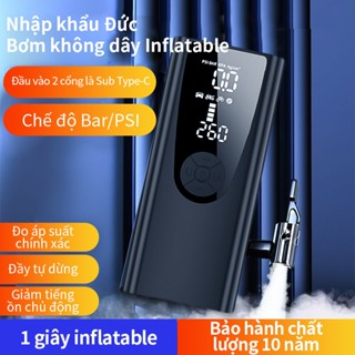 Bơm Lốp Ô Tô Không Dây 2 Xi Lanh Tự Động Ngắt Cao Cấp bơm điện cầm tay Bơm Lốp Ô Tô Không Dây bơm hơi không dây Bơm lốp ô tô xe máy Bơm cầm tay đa năng Máy bơm lốp xe ô tô tự động Bơm hơi không dây