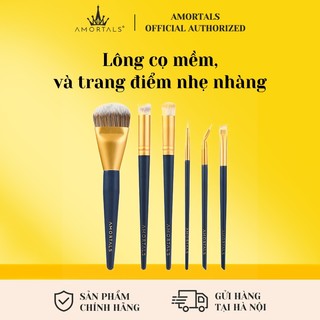 Cọ trang điểm AMORTALS Phong cách khác nhau Cọ che khuyết điểm Cọ kẻ mắt Cọ trang điểm Chi tiết Đầu tròn Đầu phẳng Phấn mắt Góc chéo Cọ nền lưỡi rộng Giao hàng nhanh tận nơi