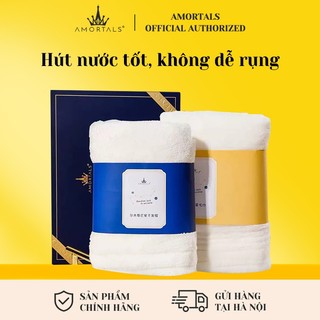 Bộ Khăn Làm Khô Tóc Amortals Tắm Nữ Thấm Hút Nhanh Khô Tóc Bao Băng Đô Cài Tóc Gọng Tắm Giao Hàng Nhanh Tận Nơi