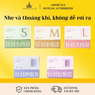 Miếng dán tạo mắt hai mí Amortals Nhiều kiểu dáng khác nhau, vô hình, không dấu vết, miếng che mắt một mặt và hai mặt đặc biệt giao hàng nhanh tận nơi