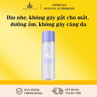 Nước tẩy trang Amortals dung tích tùy chọn Làm sạch sâu nhẹ nhàng Mắt, Môi và Mặt Axit amin Thanh lọc suối nước nóng