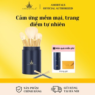 Cọ trang điểm AMORTALS Star Beat dùng đánh phấn mắt dạng bột đầy đủ chức năng tự nhiên dễ dàng mang theo