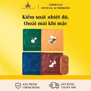Mặt nạ xông hơi cho mắt AMORTALS có hương thơm làm giảm mỏi mắt/ bảo vệ mắt/ đặc biệt giúp chống mất ngủ