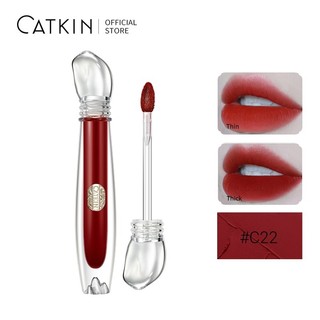 Son lì CATKIN Son thỏi Son môi ông lì mịn như hiệu ứng mờ sương son thỏi nội địa trung 1.5g