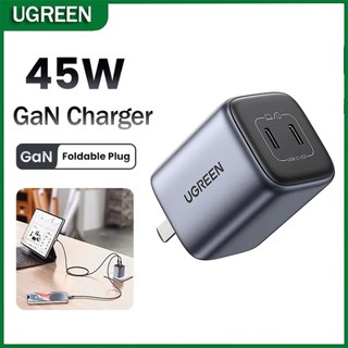 Ugreen Bộ Sạc Nhanh 45w gan Hai Cổng usb type c