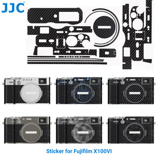  JJC SS-X100VI Phim bảo vệ da chống trầy xước cho máy ảnh Fujifilm X100VI 3M Phụ kiện nhãn dán trang trí không còn lại 