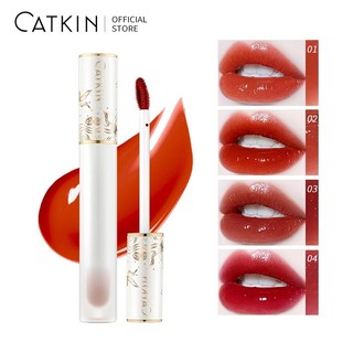 Son môi dưỡng ẩm Catkin Son bóng chống thấm nước lâu trôi Son dưỡng ẩm cho môi môi thạch Độ hoàn màu cao Loại dưỡng ẩm 8g