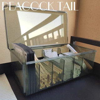 Hộp đựng dụng cụ mở rộng lông mi mi Hộp đựng dụng cụ trang điểm để bàn Acrylic Hộp đựng mỹ phẩm