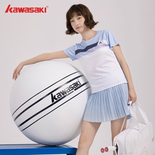 Bộ đồ cầu lông Kawasaki K1C02-B1962 & K1C02-B2962 Bộ thể thao mùa hè dành cho nam và nữ Cầu lông Nhanh khô Áo thun ngắn tay Đồng phục đội tập luyện