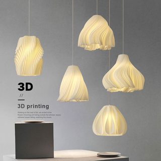Mộc mạc đèn thả trần 3d bóng acrylic đèn đèn thả hiện đại cho đảo bếp phòng ăn hành lang phòng ngủ
