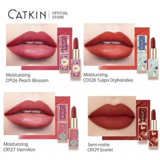 Catkin Bộ Quà Tặng Son Môi Bốn Màu Bộ Hộp Quà Tặng Không Dính Cốc Son Môi Nhung Dưỡng Ẩm Lâu Dài Cho Ngày Của Mẹ Sinh Nhật