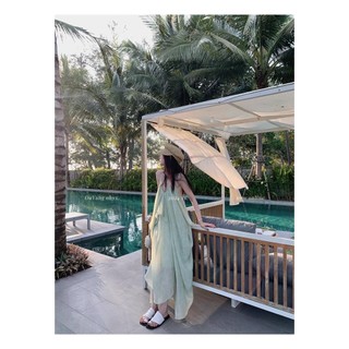 Dây đeo cổ chữ V Tencel