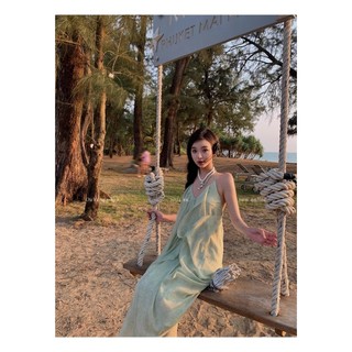 Dây đeo cổ chữ V Tencel