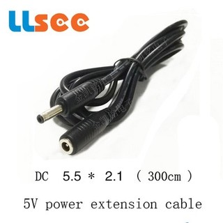 Dây cáp nối dài nguồn máy ảnh 5.5 * 2.1 dc 12v