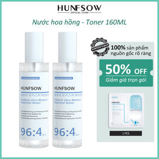 Set Nước hoa hồng Hunfsow Toner àm dịu và cân bằng độ ẩm cho da 160ml