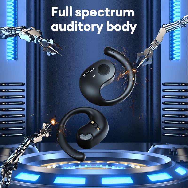 Tai Nghe Bluetooth Hyundai HY-T26 HD Voice Cảm ứng thông minh Mặc thoải mái Pin dung lượng lớn Bluetooth 5.3 | BigBuy360 - bigbuy360.vn