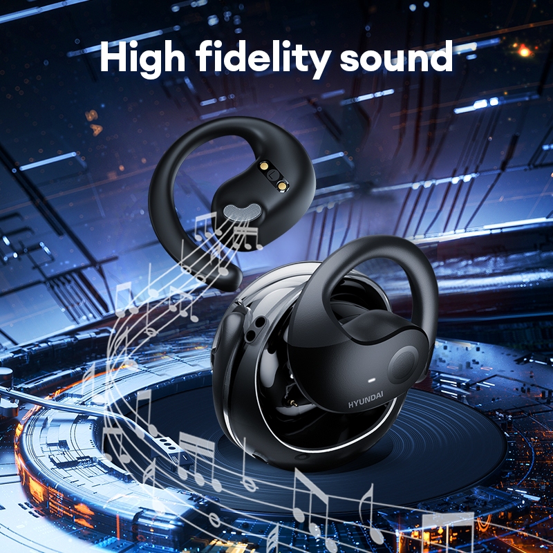 Tai Nghe Bluetooth Hyundai HY-T26 HD Voice Cảm ứng thông minh Mặc thoải mái Pin dung lượng lớn Bluetooth 5.3 | BigBuy360 - bigbuy360.vn