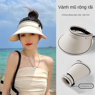 Mũ Chống Nắng thời trang MENG Nón Nam,Nữ Nửa Đầu rộng vành Chống UV Năng Động Trẻ Trung【LittleStar1】
