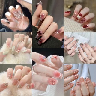 Set 24 móng tay giả nhiều kiểu dáng xinh xắn