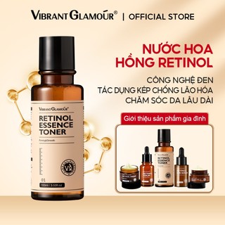 VIBRANT GLAMOR Double Retinol Face Toner Chống lão hóa Làm trắng mờ nếp nhăn Tinh chất dưỡng da mặt Chống nếp nhăn Nước hoa hồng Làm săn chắc mịn màng Dưỡng ẩm Chăm sóc da 100ml