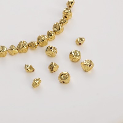 Hạt đá hình đồng 14K có mạ treo cho vòng cổ Vòng tay DIY Làm đồ trang sức