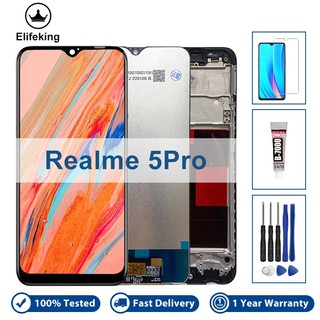Màn hình cảm ứng lcd 100% 6.3 "cho oppo realme 5 pro 5 pro realme 5 pro rmx1971