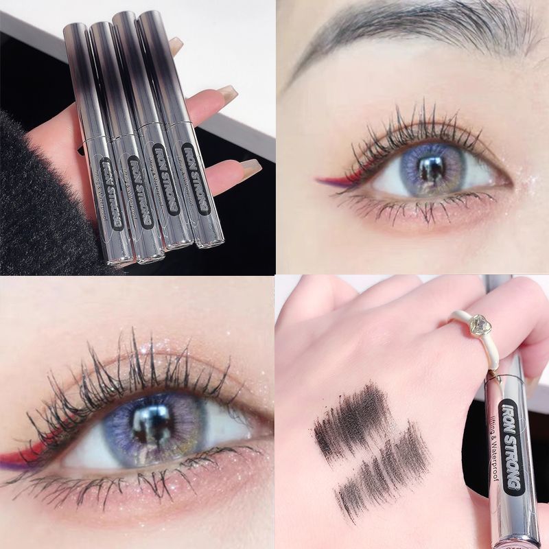 Cappuvini Chống Thấm Nước Lâu Dài Mascara Dream Bàn Chải Nhỏ Mascara Dài Dày Uốn Chống Thấm Nước