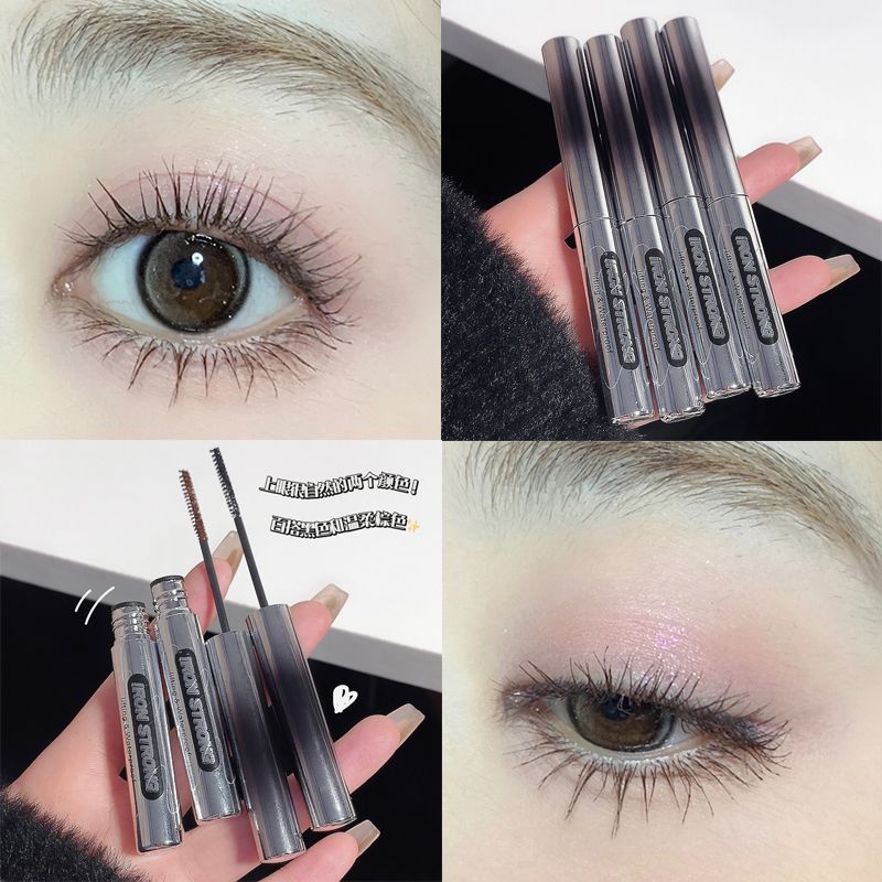 Cappuvini Chống Thấm Nước Lâu Dài Mascara Dream Bàn Chải Nhỏ Mascara Dài Dày Uốn Chống Thấm Nước