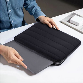 Túi đựng laptop 13-14inch chống sốc màu trơn đơn giản ốp