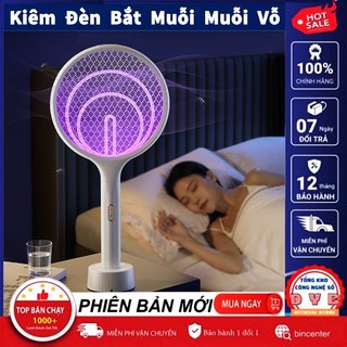 Ouyili Vợt muỗi tự động kiêm đèn bắt muỗi 2 in 1 tự động sạc tích điện, vợt bắt muỗi thông minh cao cấp để bàn A11 Máy đánh muỗi điện gấp